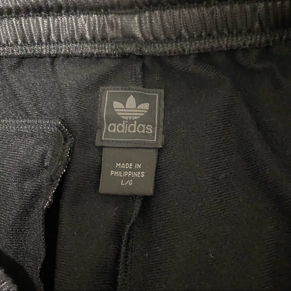 Rare Retro Adidas Chile 62 Coated Track Pants Black - Picture 11 of 14